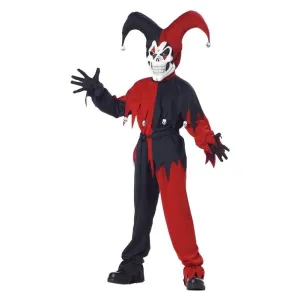 Kane The Evil Jester Boys Costume