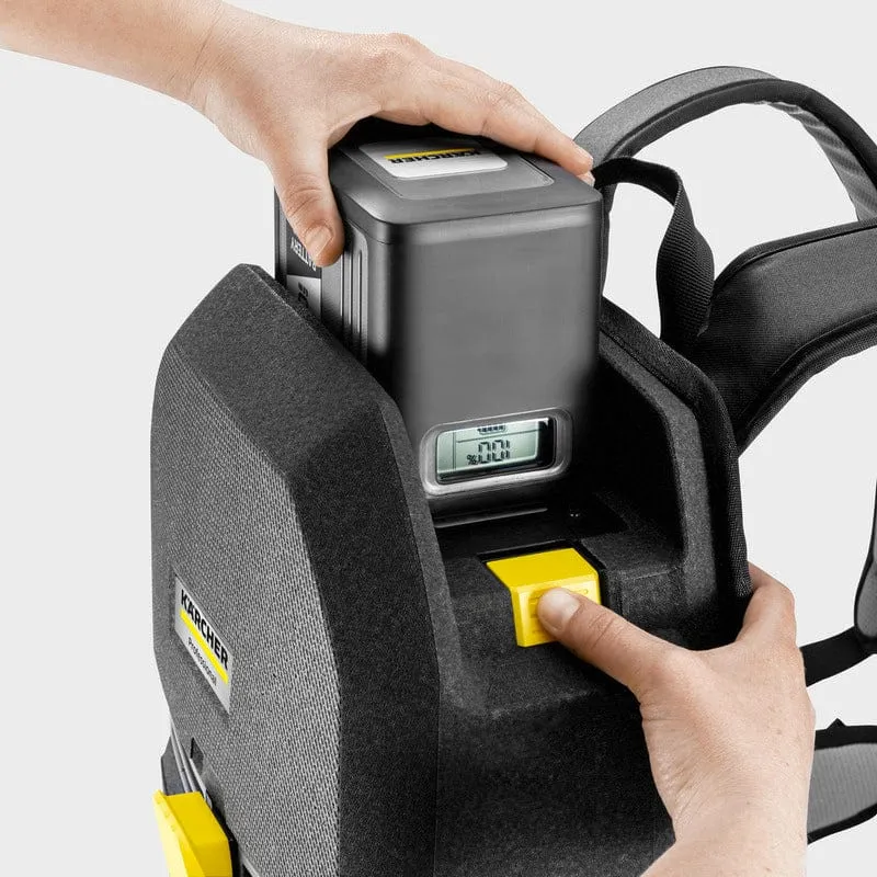 Karcher Cordless Backpack Vacuum Cleaner - BVL 5/1 Bp Pack