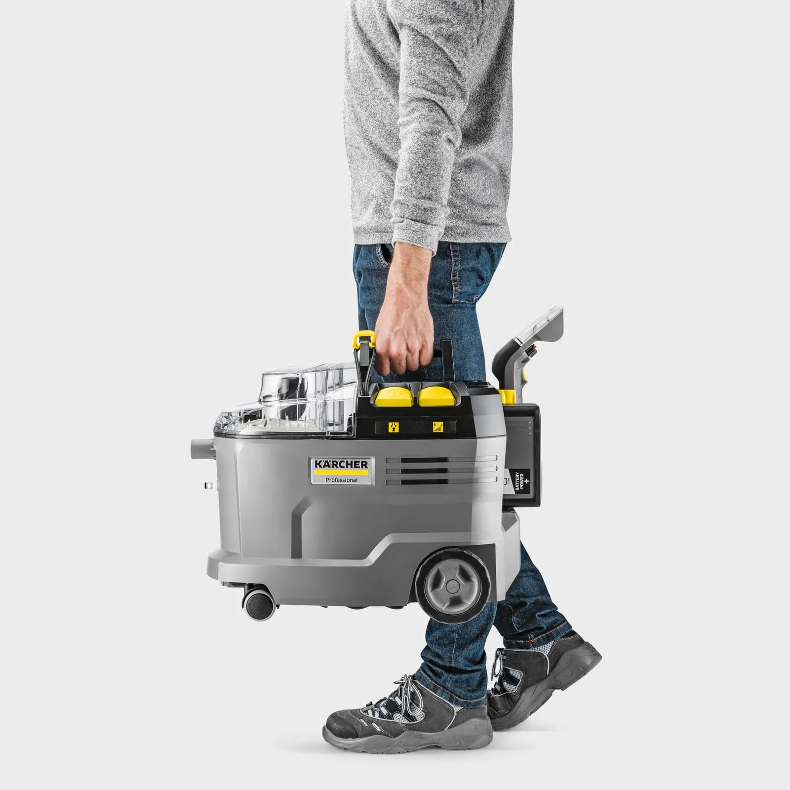 Karcher Cordless Spray-extraction Carpet Cleaner 36V - PUZZI 9/1 BP