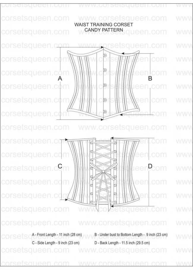Karin Brocade Waist Training Corset