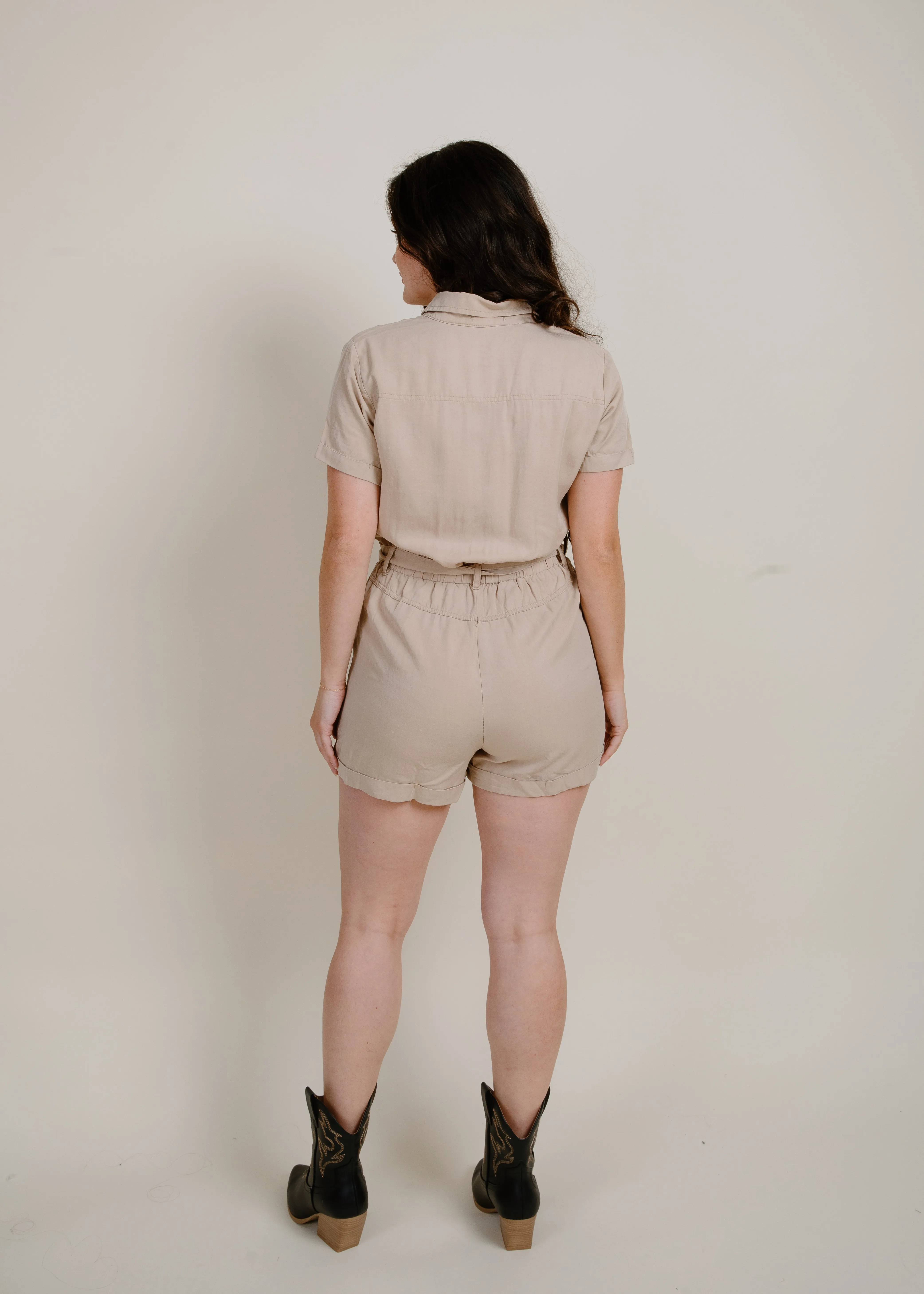 Karina Romper - Khaki