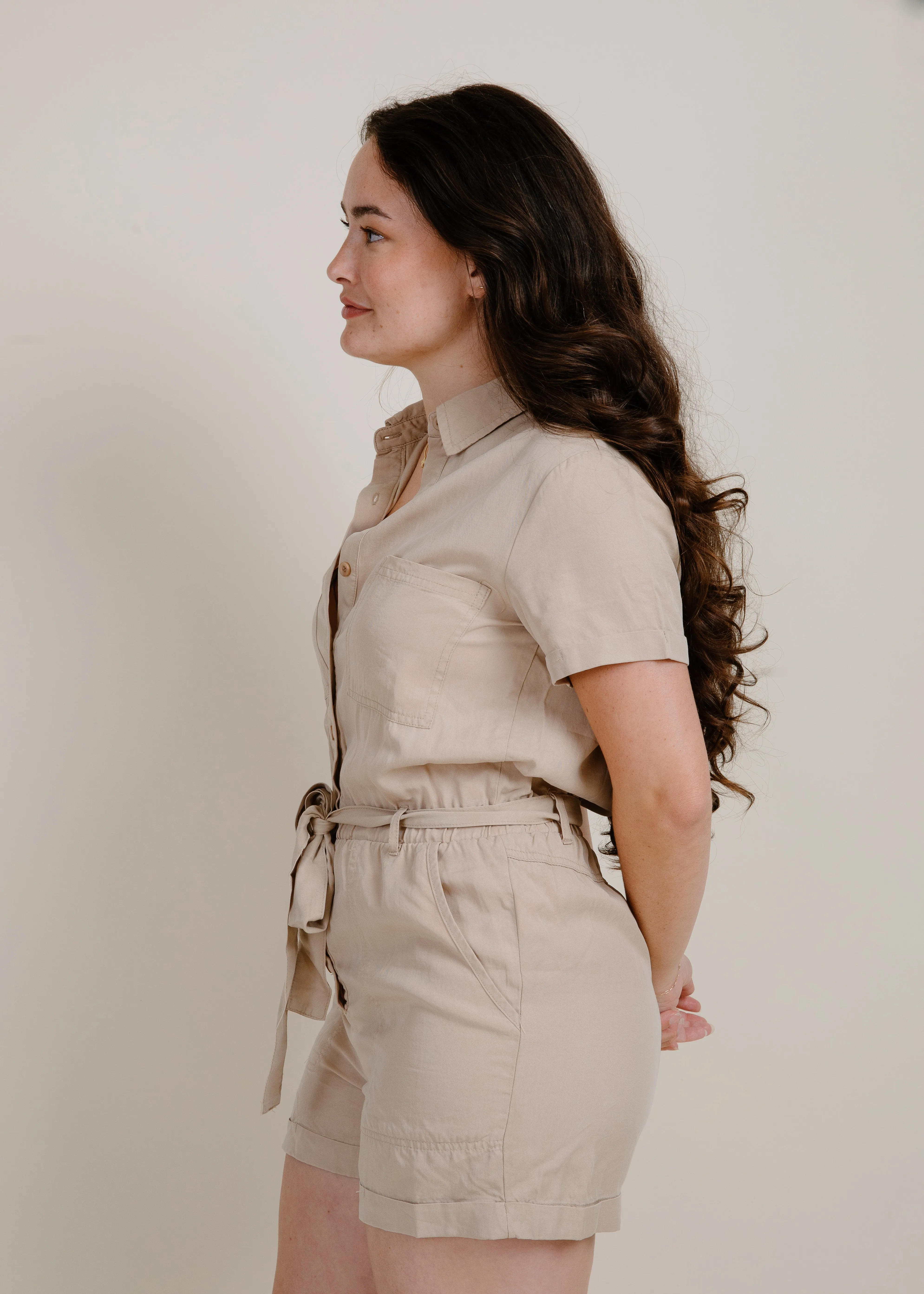Karina Romper - Khaki