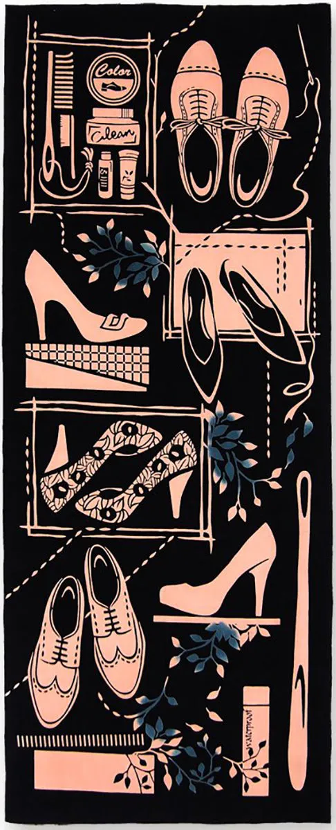 Kenema  - Shoes repair (The dyed Tenugui)