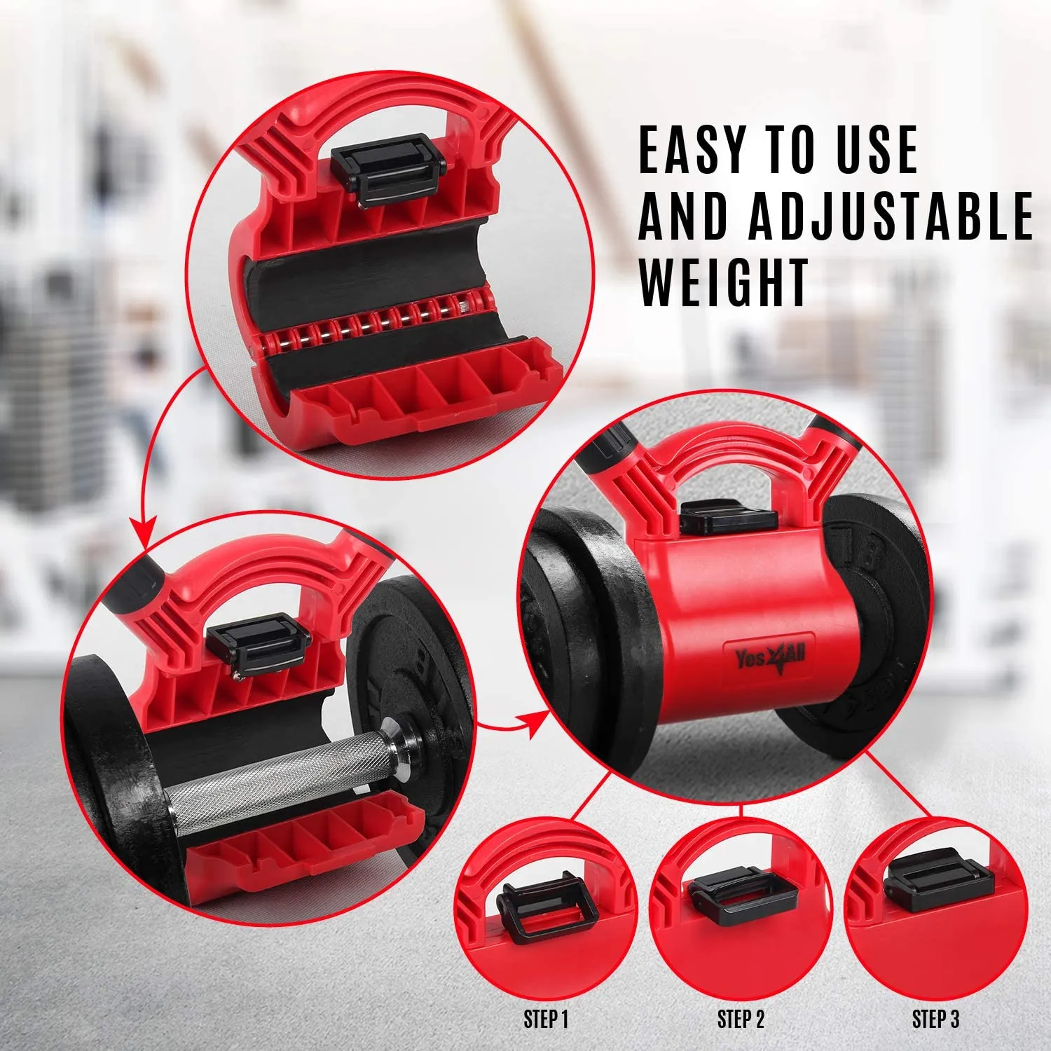 Kettle Grip, Red/Black, Single