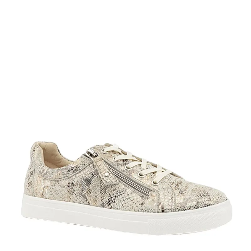 KLOUDS CARA PRINT - TAUPE SNAKE PRINT LEATHER