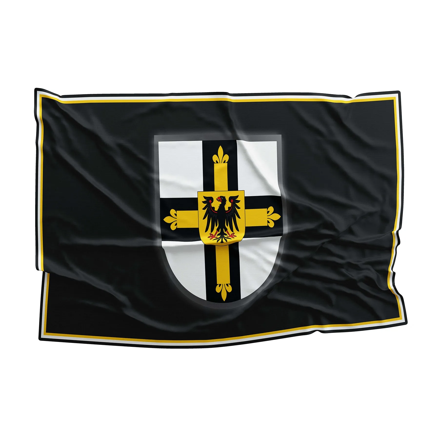 Knights Orders - Military Christian Western Europe Religious Societies Of Knights Flag Banner