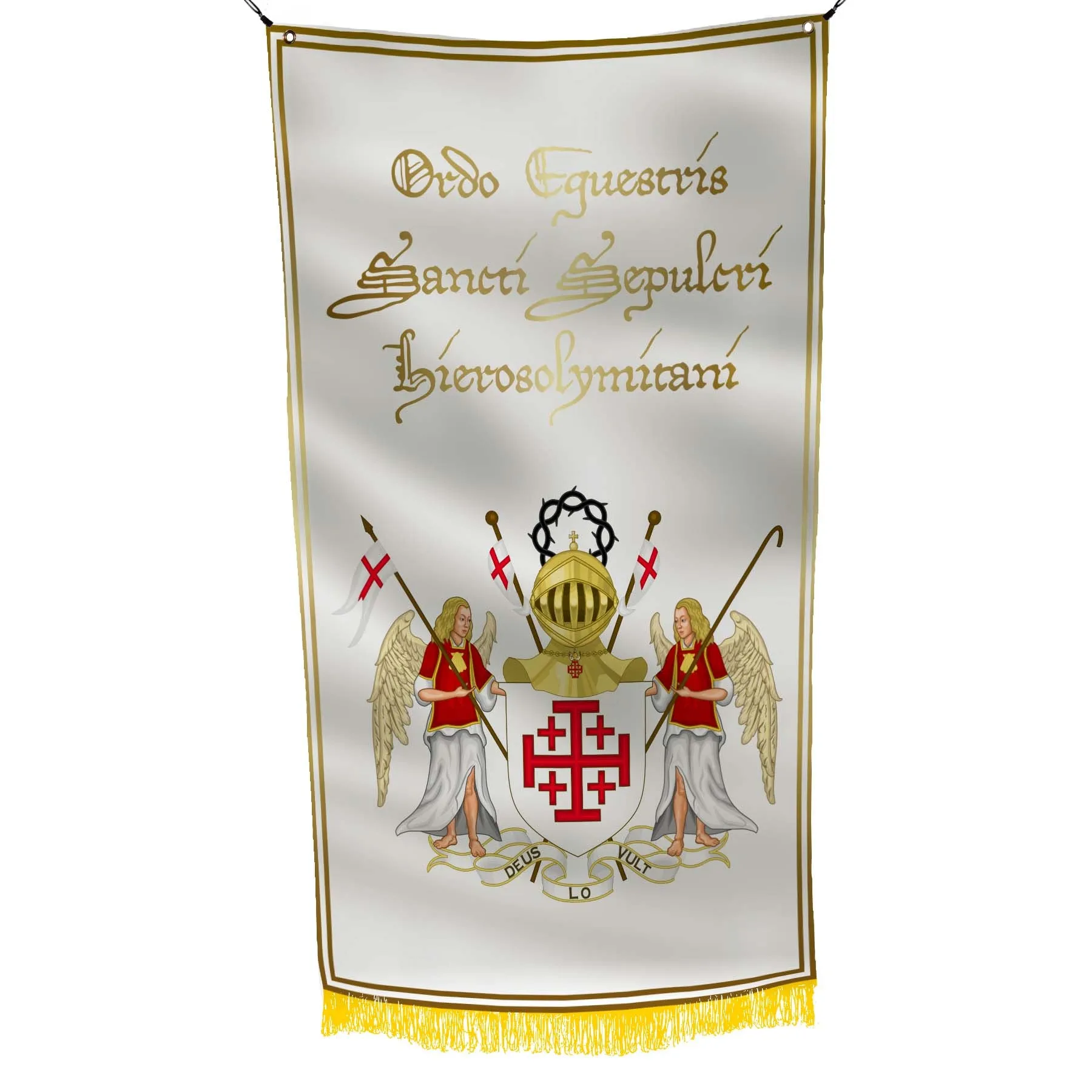 Knights Orders - Military Christian Western Europe Religious Societies Of Knights Flag Banner