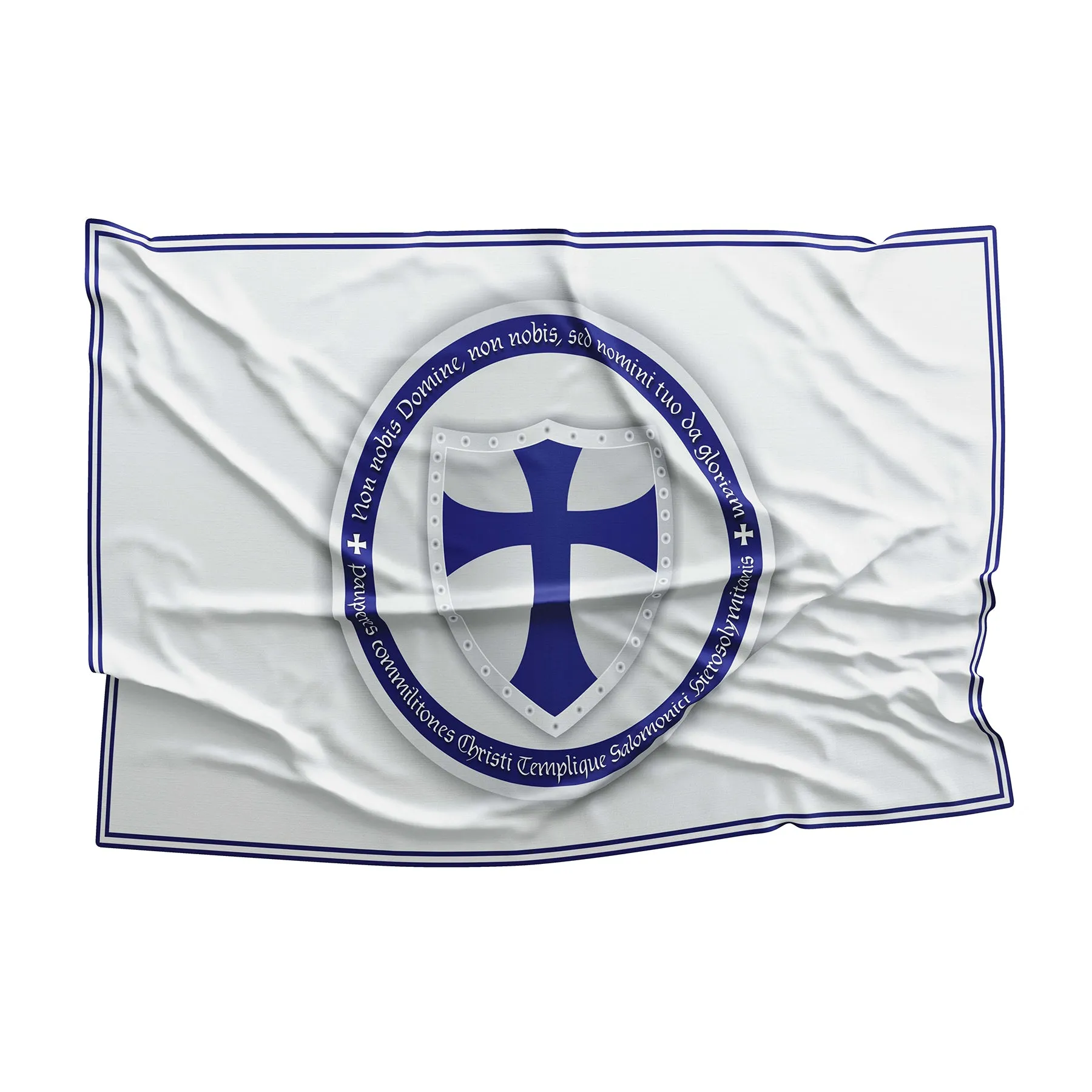 Knights Orders - Military Christian Western Europe Religious Societies Of Knights Flag Banner