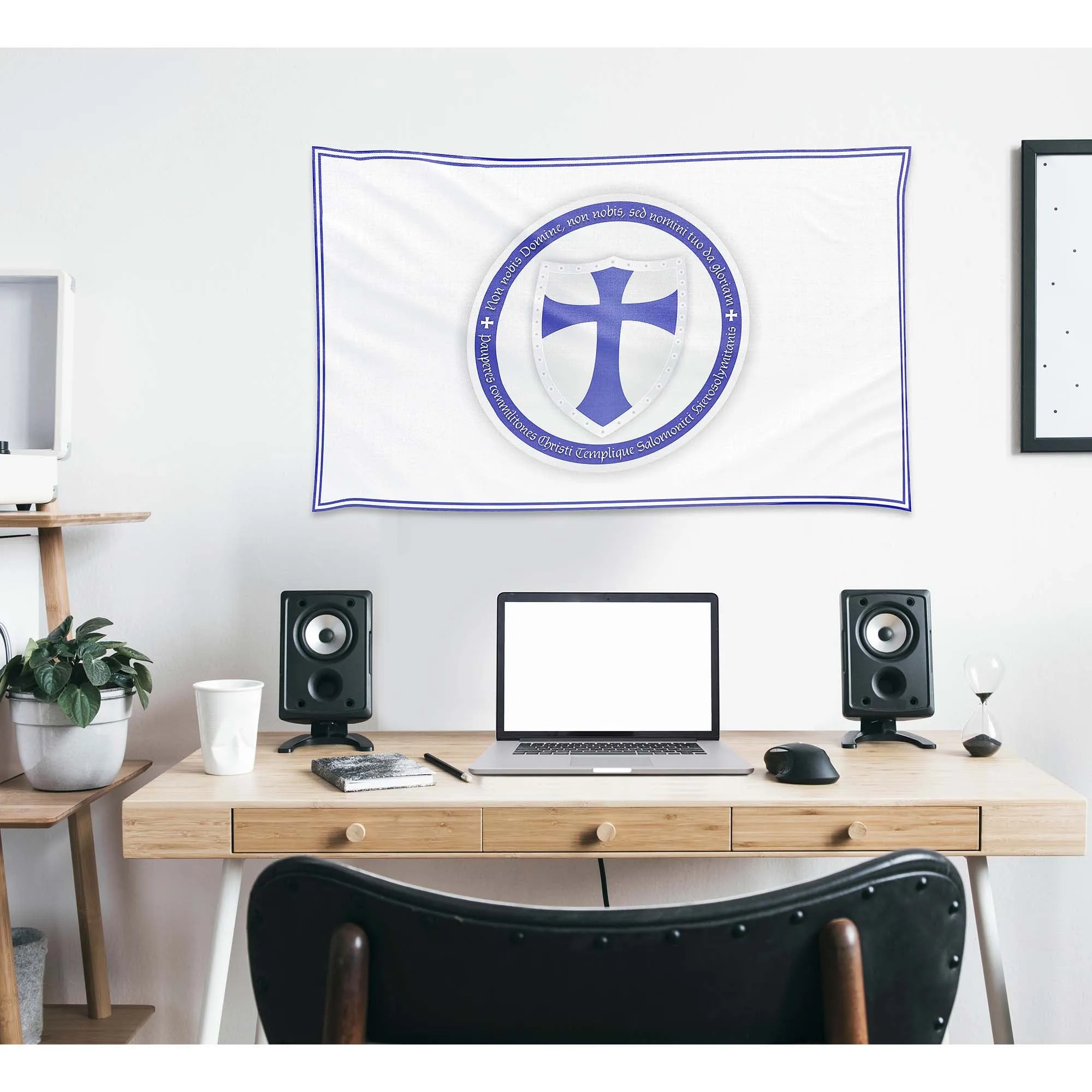 Knights Orders - Military Christian Western Europe Religious Societies Of Knights Flag Banner