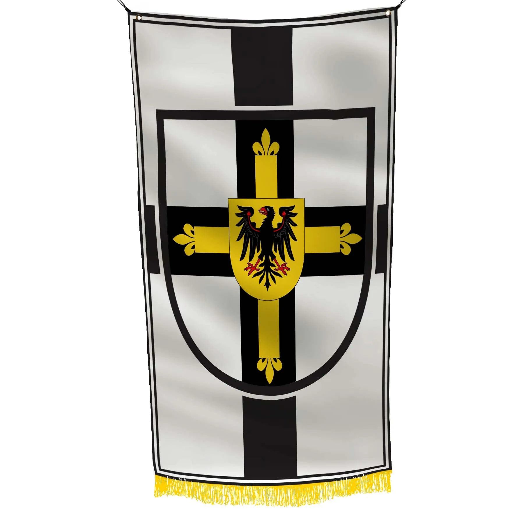 Knights Orders - Military Christian Western Europe Religious Societies Of Knights Flag Banner
