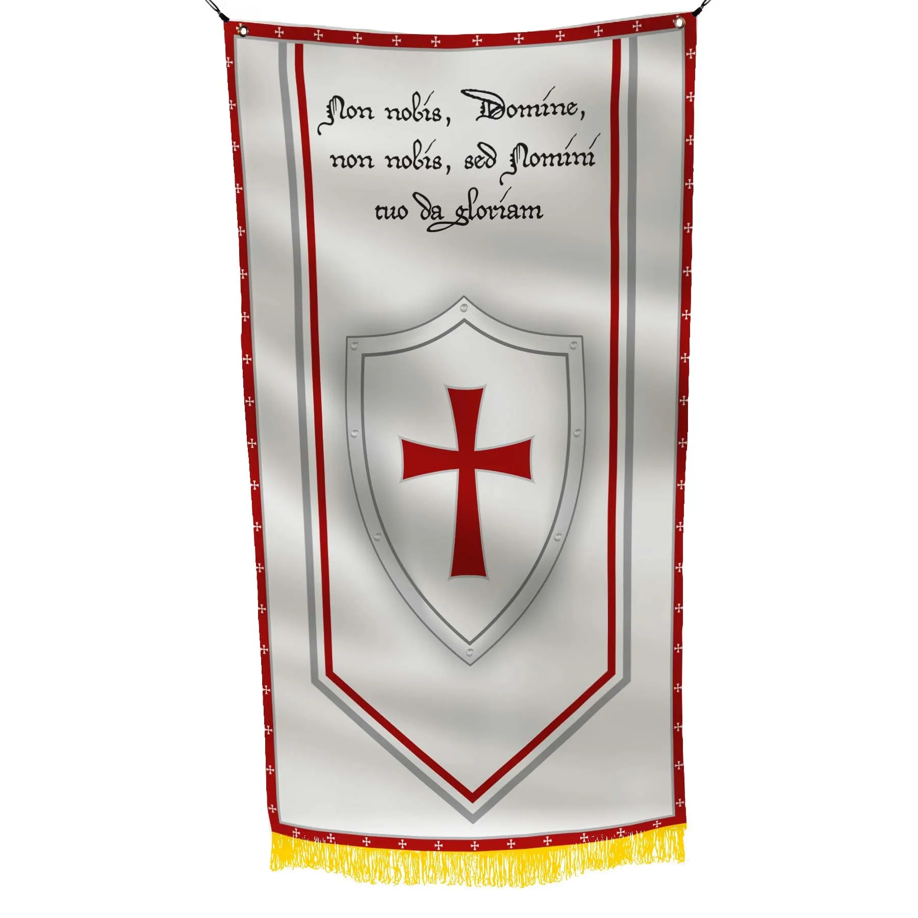 Knights Orders - Military Christian Western Europe Religious Societies Of Knights Flag Banner