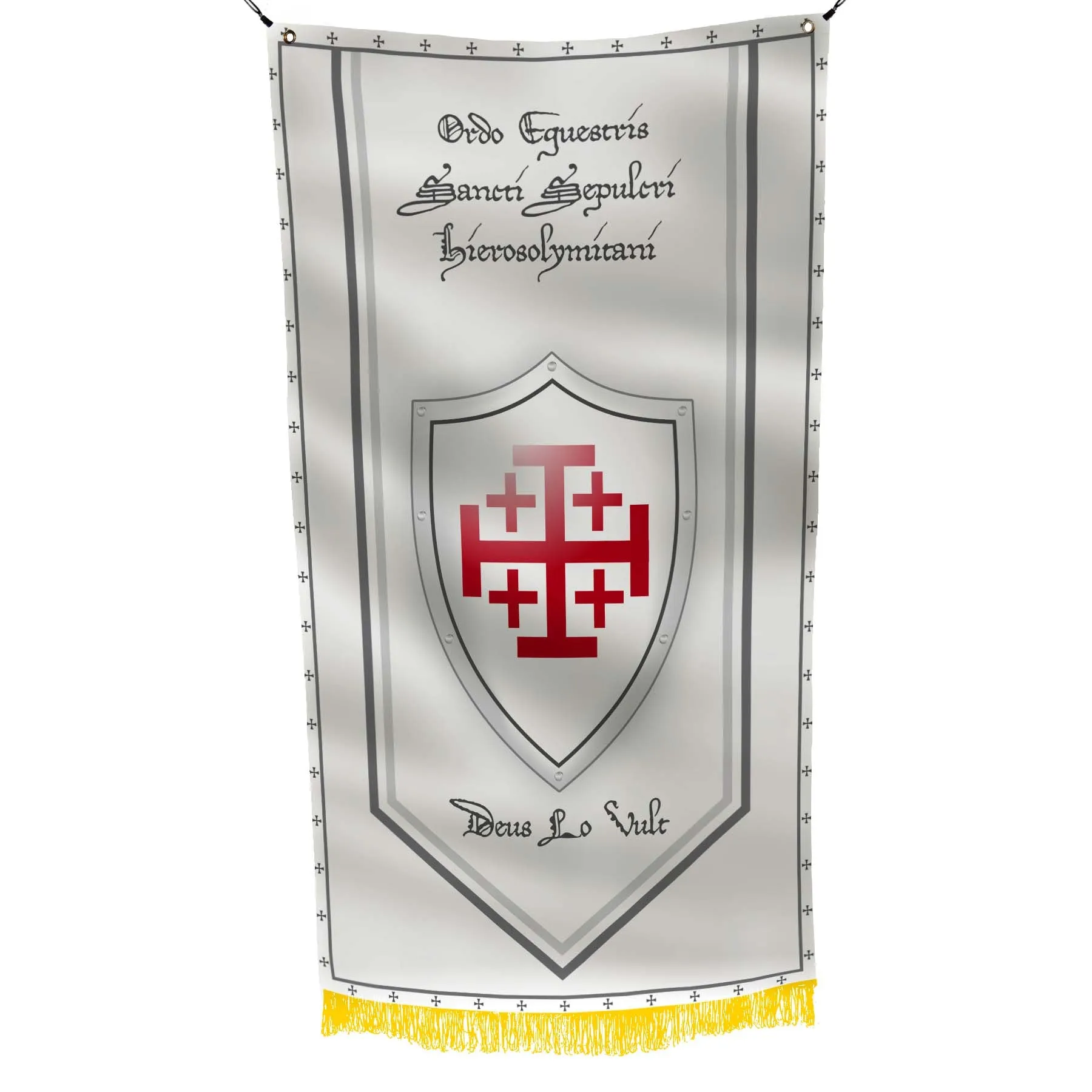 Knights Orders - Military Christian Western Europe Religious Societies Of Knights Flag Banner