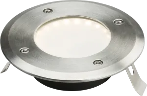 Knightsbridge LEDM08WW1 230V IP65 1.7W LED White Ground/Deck Light - Warm White 3000K