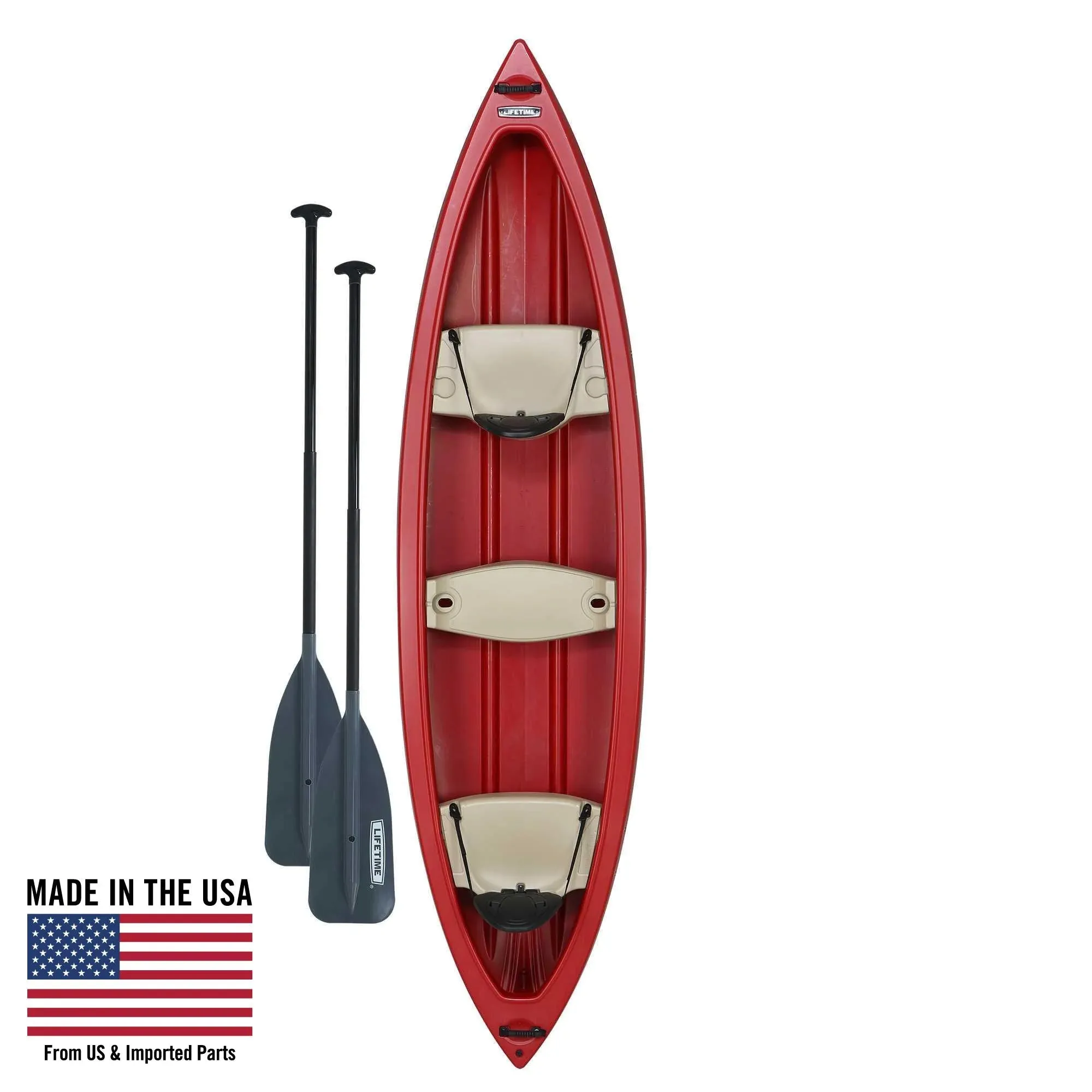 Kodiak 13 Ft Canoe, Red (90658)