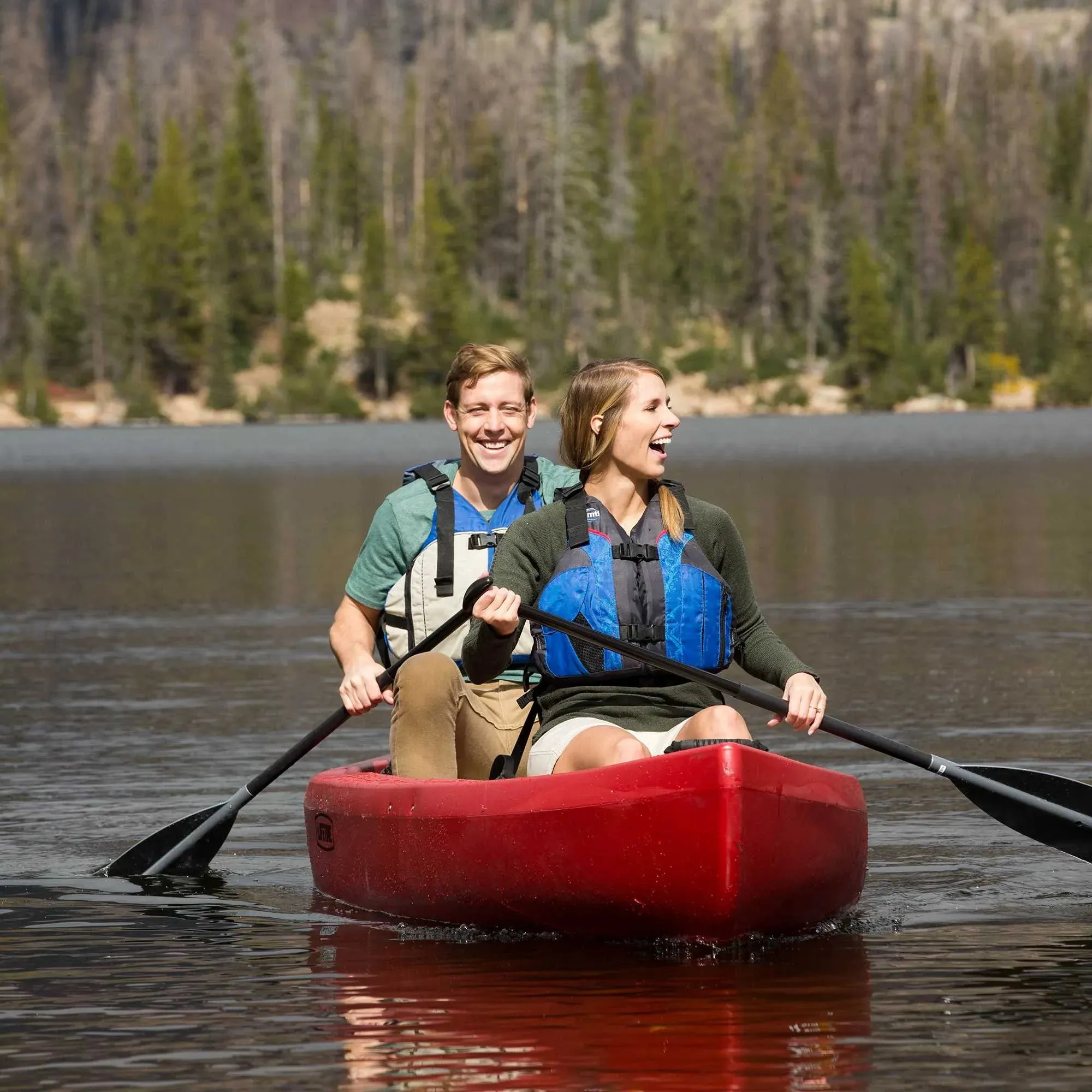 Kodiak 13 Ft Canoe, Red (90658)