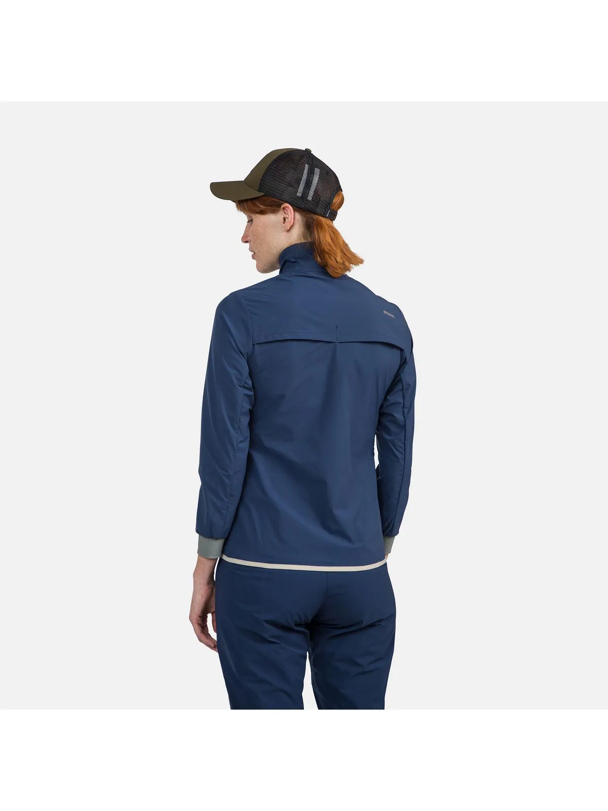 Kurtka na biegówki damska Rossignol W Active Versatile Xc Jkt granatowy