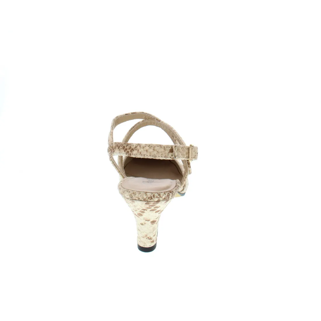 LA PUMP SLINGBACK W LOOP TOP STRAP ALMOND TOE