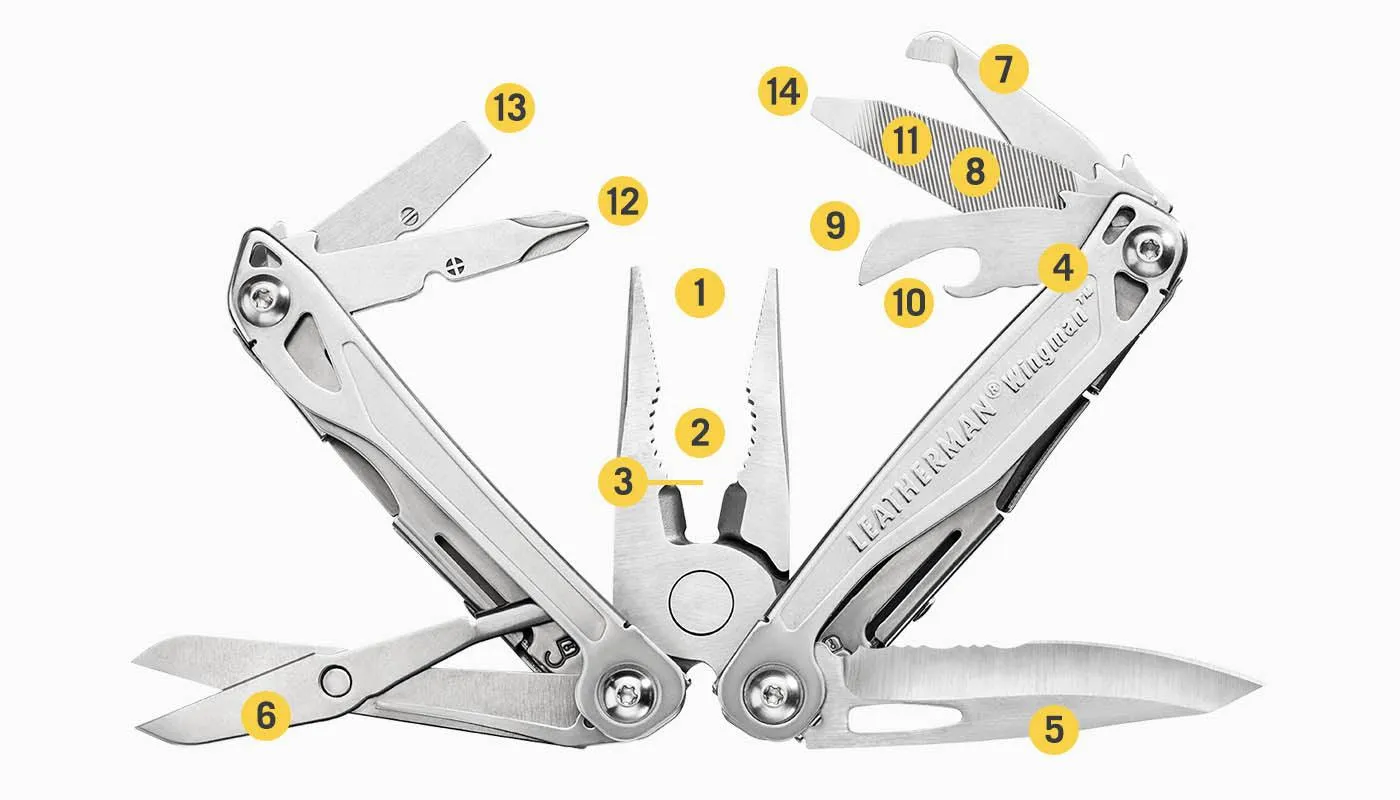 Leatherman multitool WINGMAN - Silver