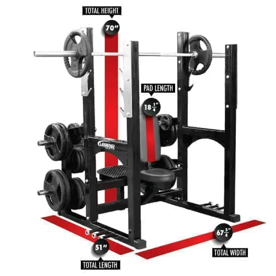 Legend Pro Series Olympic Shoulder Bench
