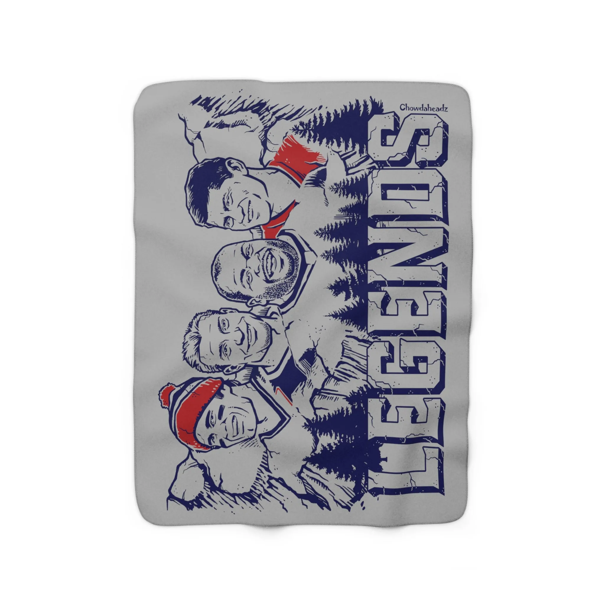Legends of New England Sherpa Fleece Blanket