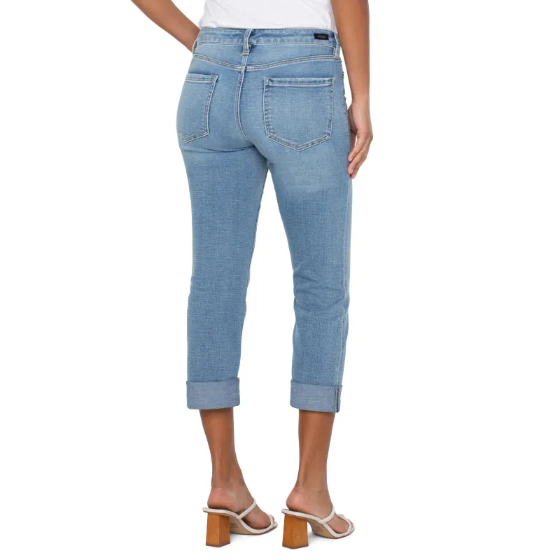 Liverpool Charlie Crop Wide Rolled Cuff