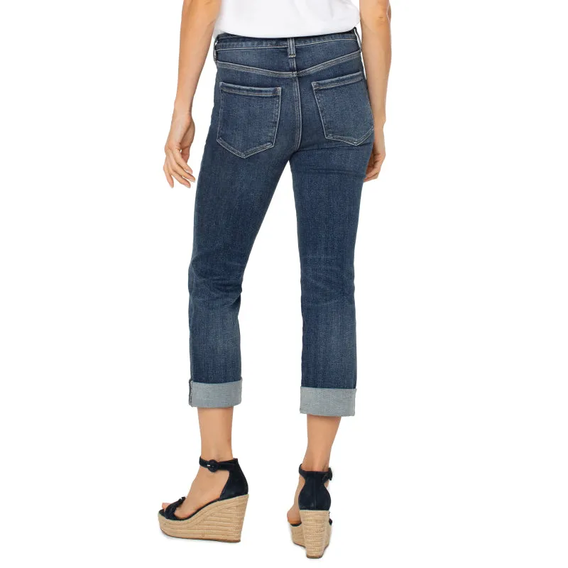 Liverpool Charlie Crop Wide Rolled Cuff