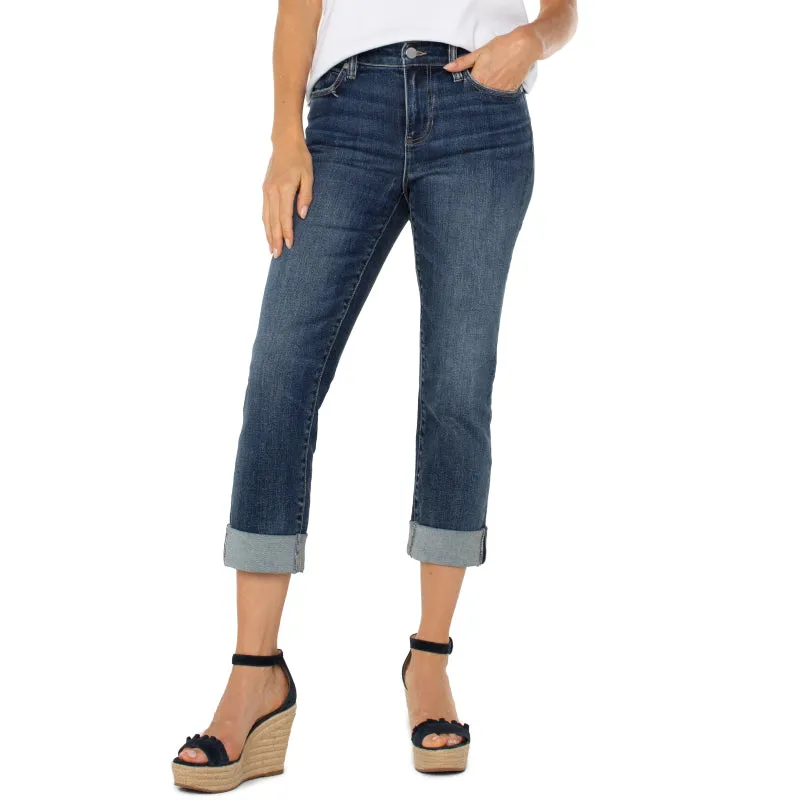 Liverpool Charlie Crop Wide Rolled Cuff