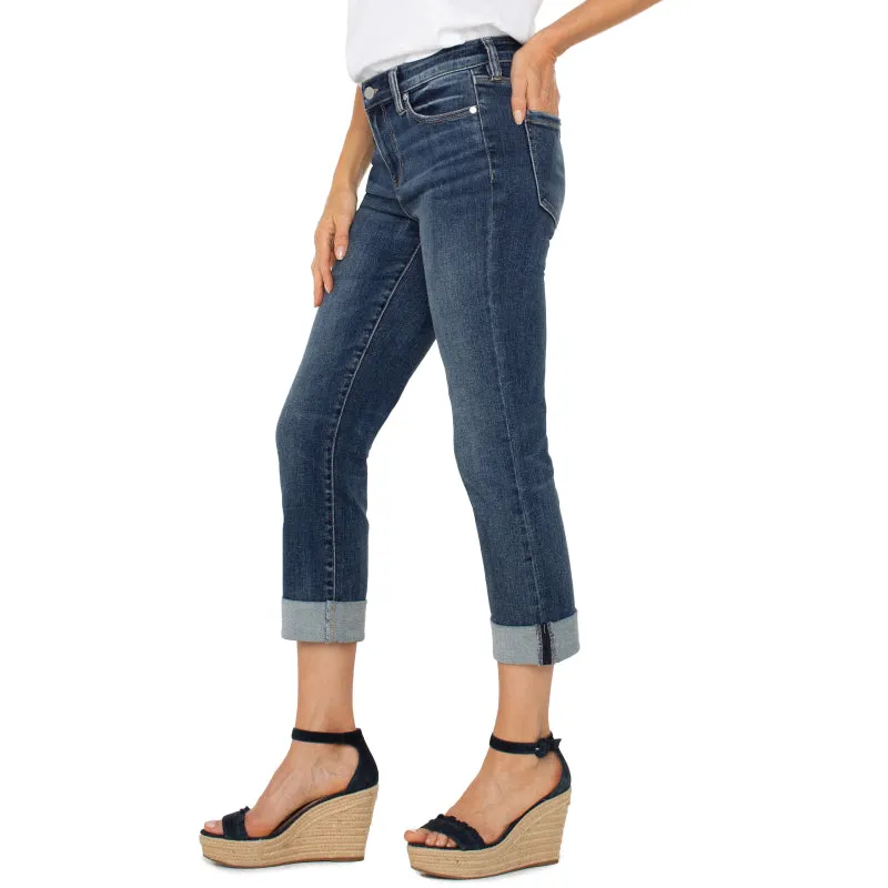 Liverpool Charlie Crop Wide Rolled Cuff