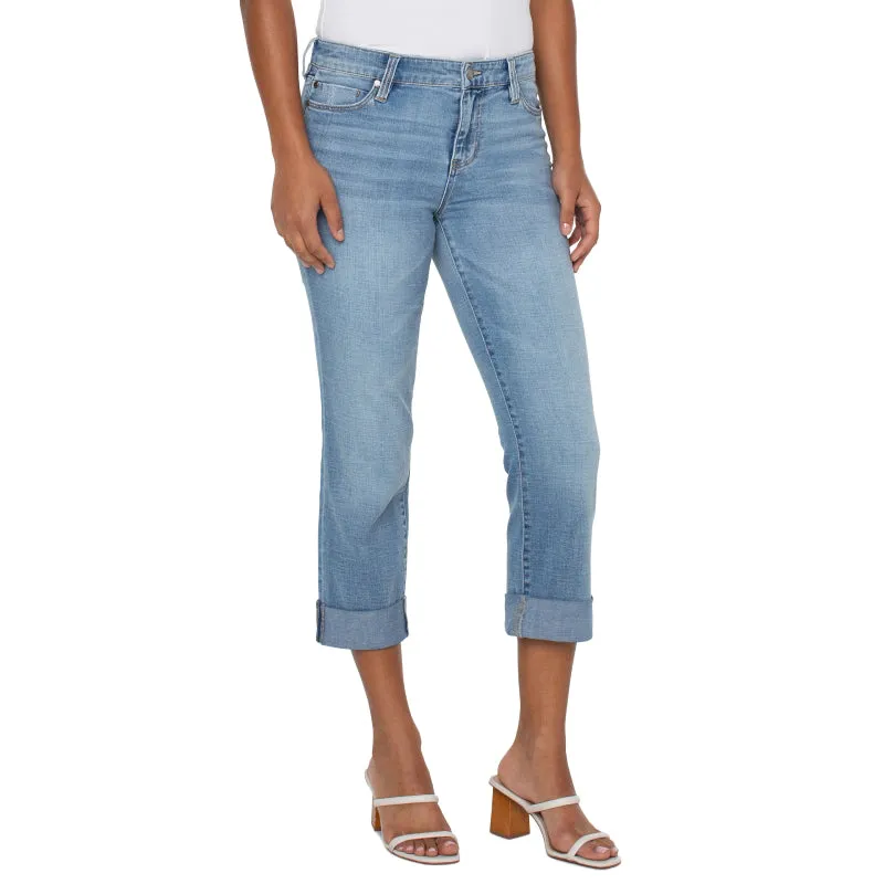 Liverpool Charlie Crop Wide Rolled Cuff