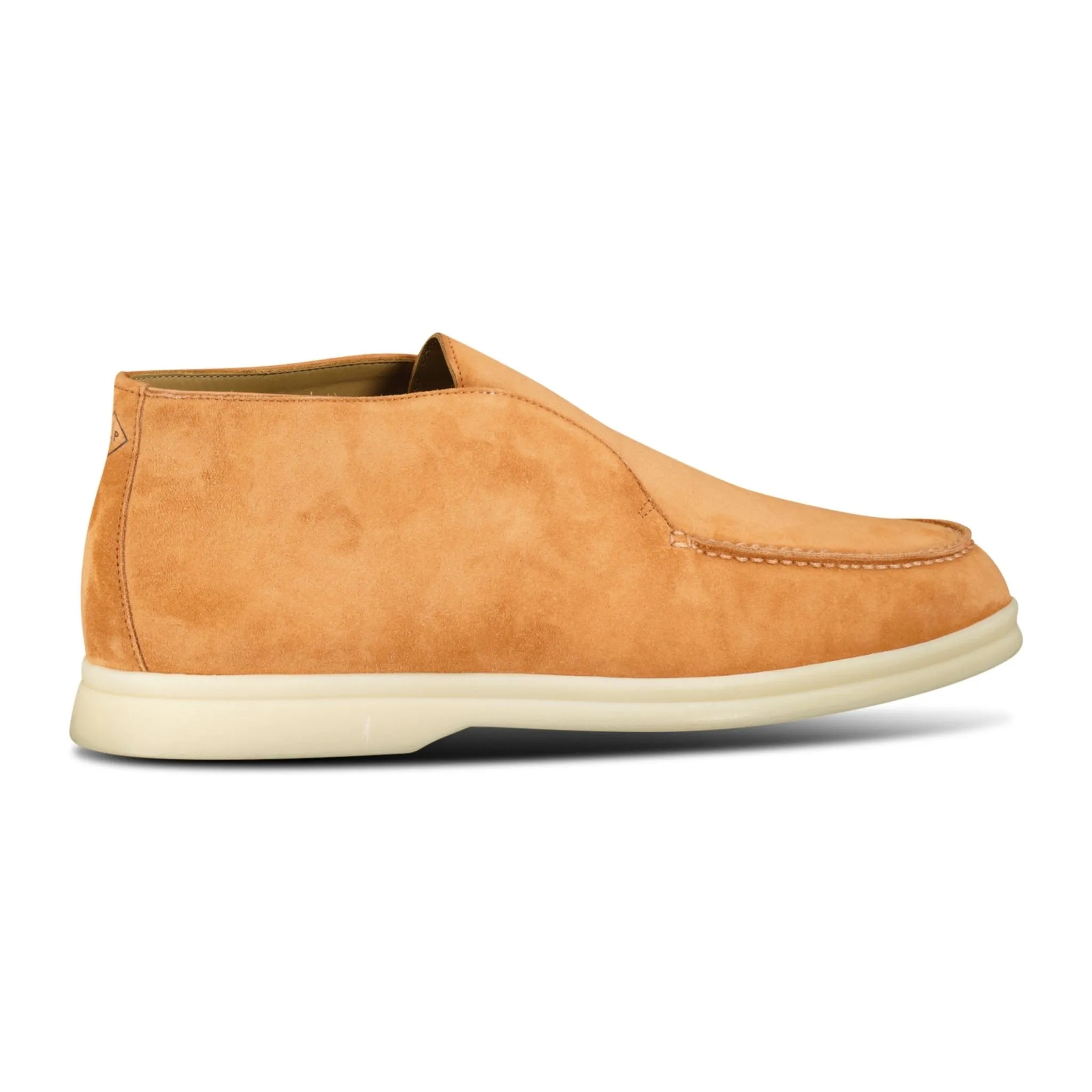 LORO PIANA OPEN WALK TAN SUEDE