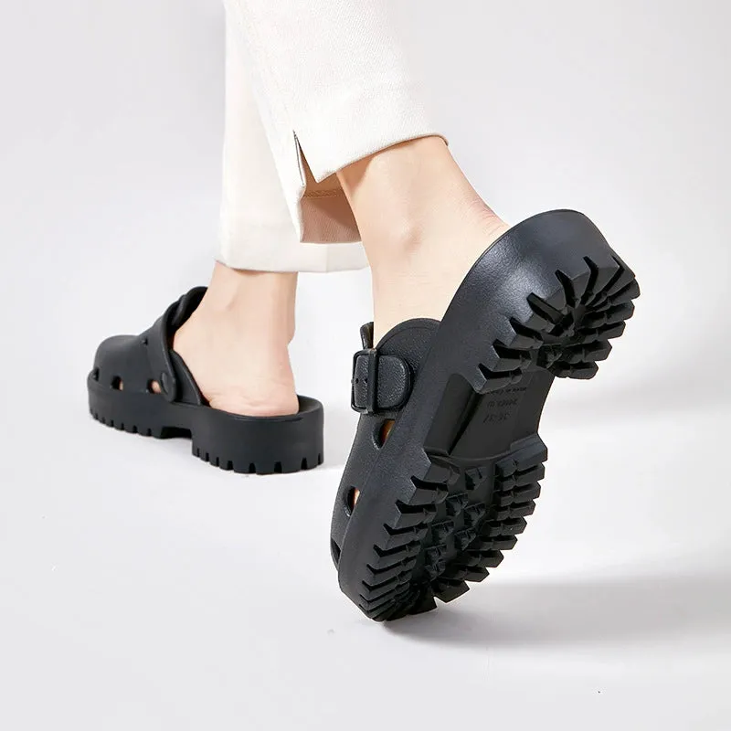 Louise & Rose Buckle Clog