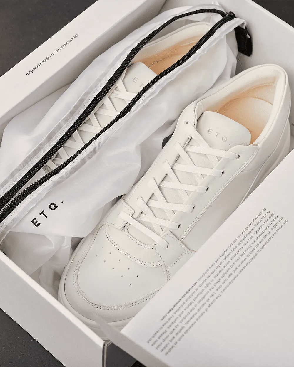 LT 03 Premium Nappa White
