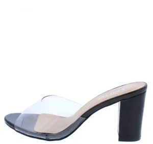 Lucite Peep Toe