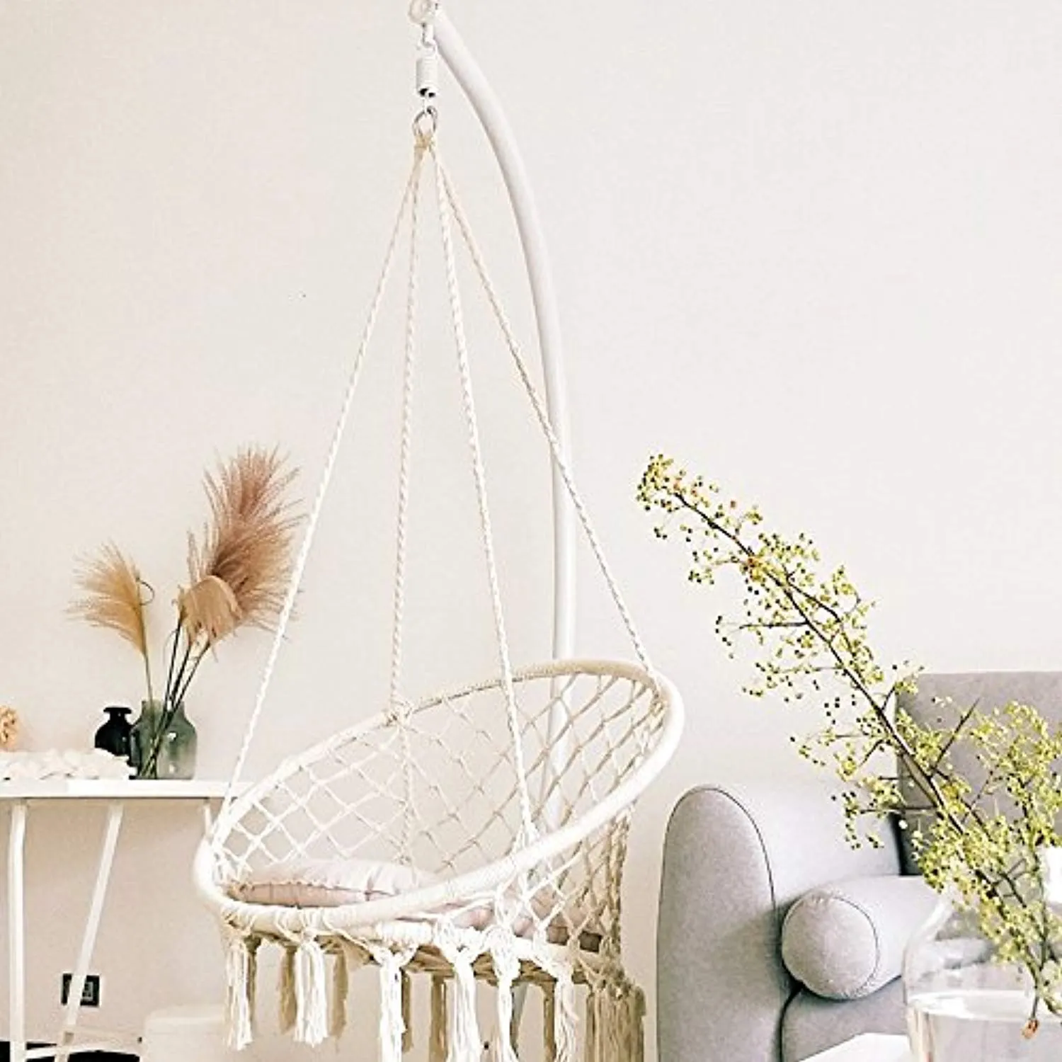 Macrame Hammock Chair for Indoor or Outdoor