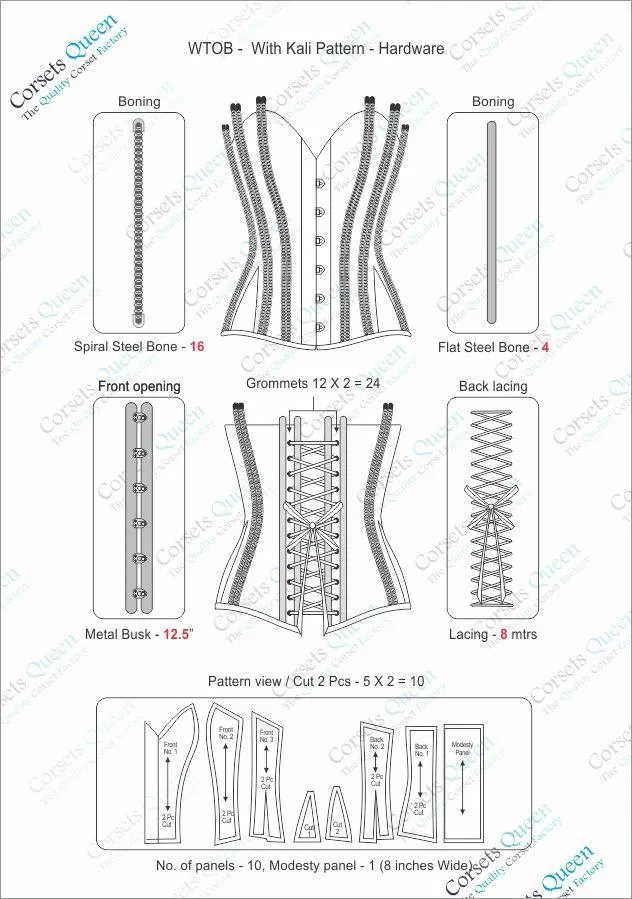 Maddison Waist Training Corset