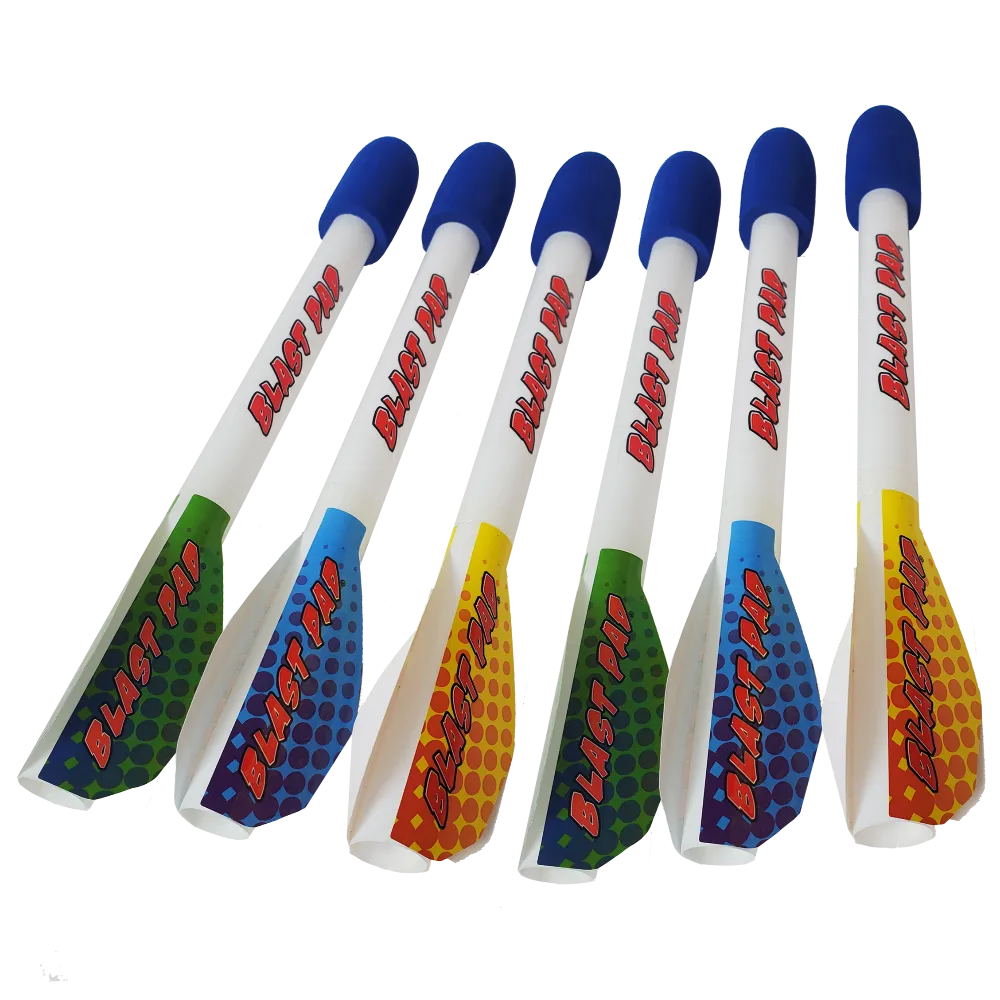 Marky Sparky Blast Pad Rockets 6-Pack