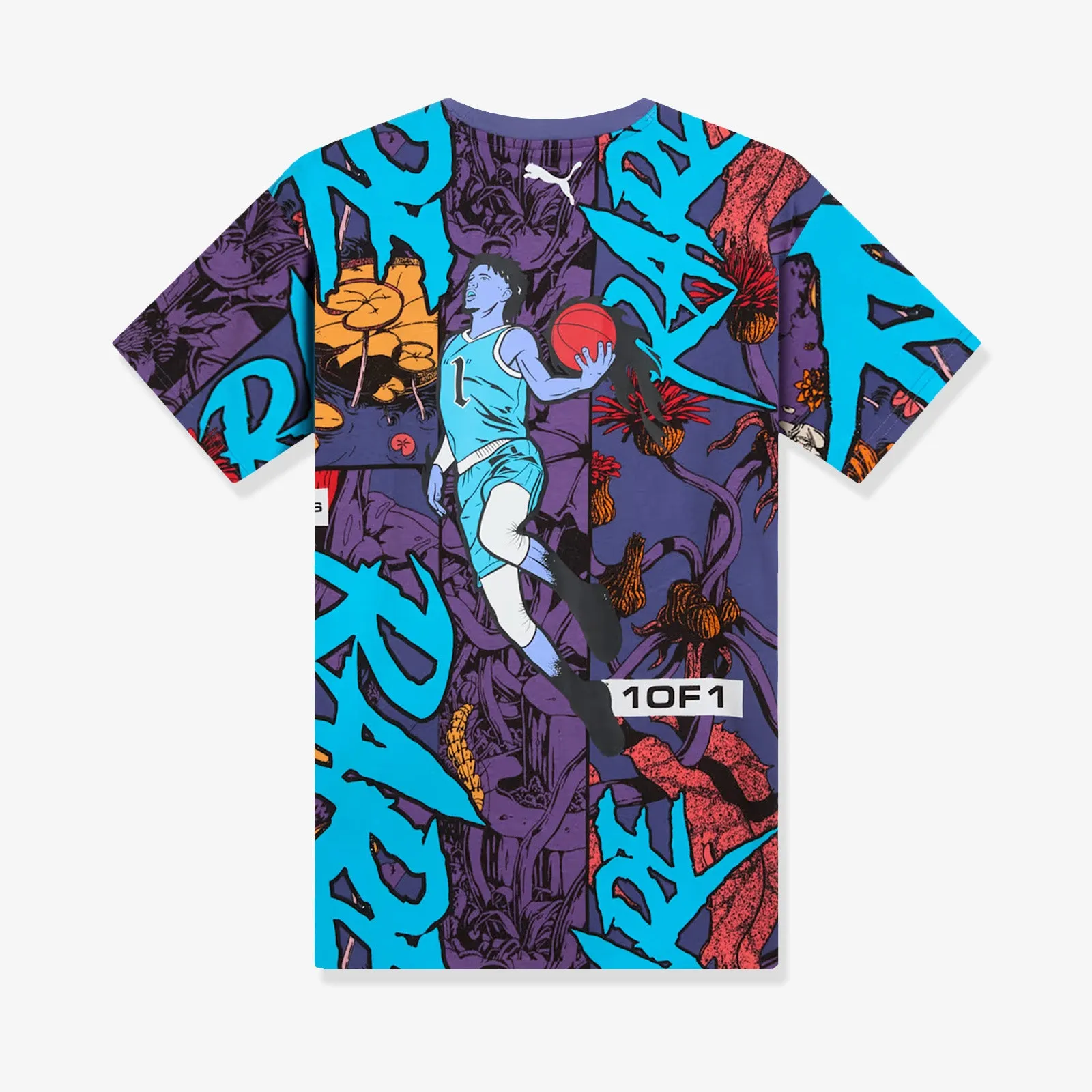 Melo Phoenix AOP T-Shirt - Blue Crystal