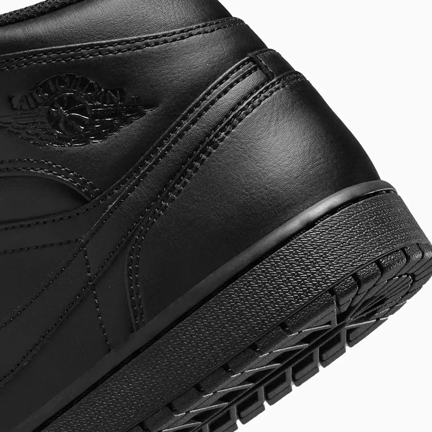 Men's Air Jordan 1 Mid "Triple Black"