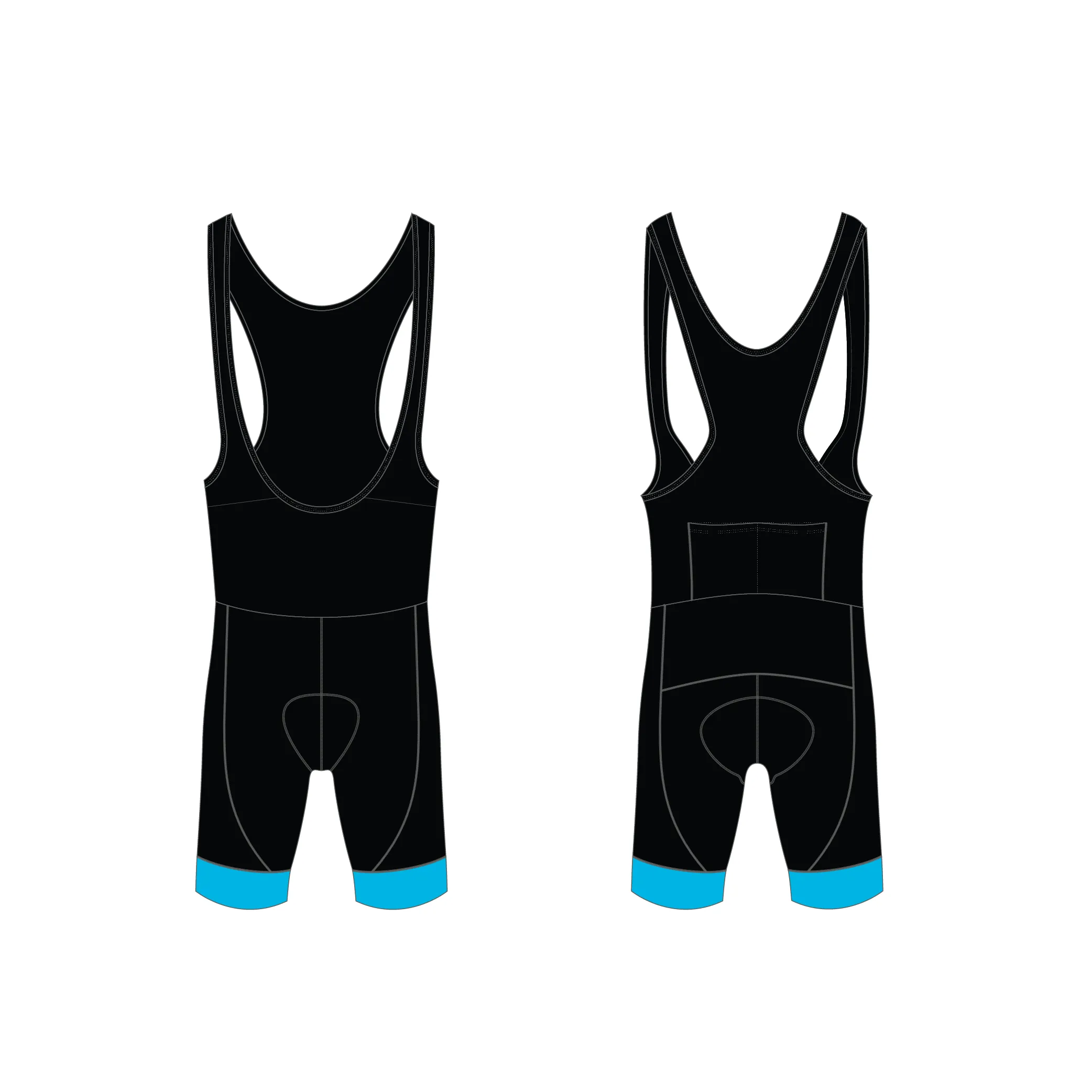 MENS GLOBAL TEAM CYCLING BIB SHORTS