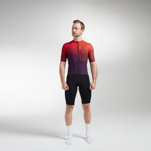 Men's Racing Climbers SS Jersey - Mandarin Purple Glaze