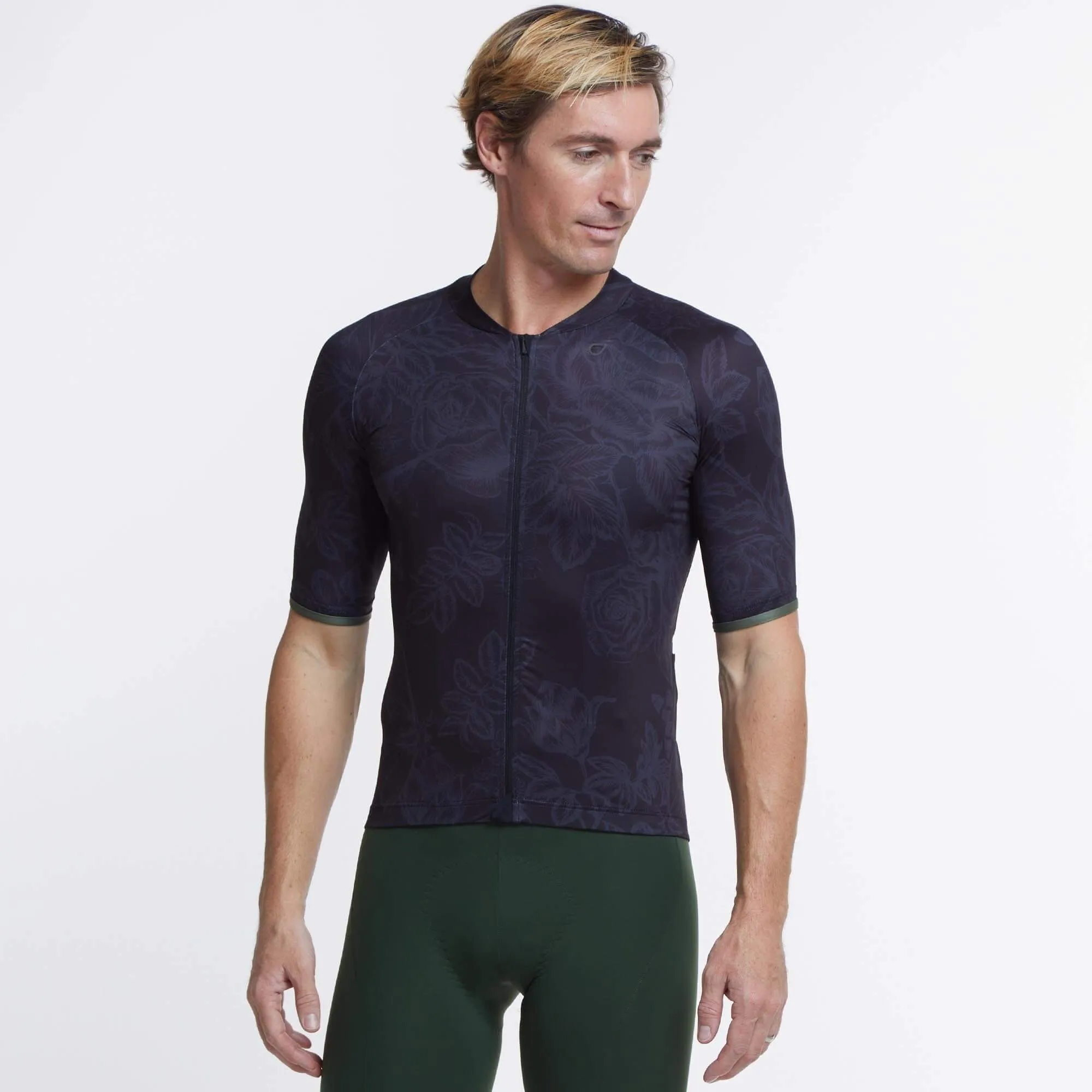 Men's SE Jersey - Black Luna Floral