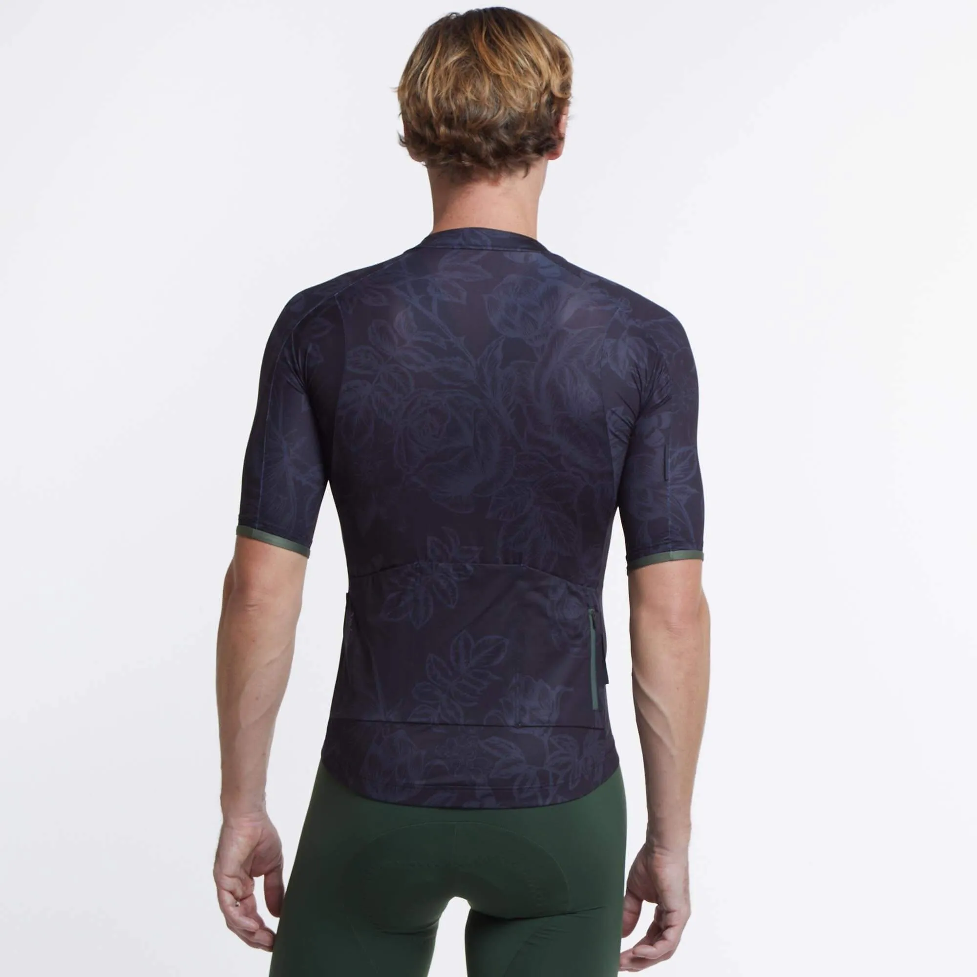 Men's SE Jersey - Black Luna Floral
