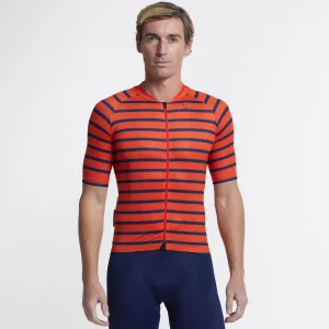 Men's SE Jersey - Navy Fire Red Breton