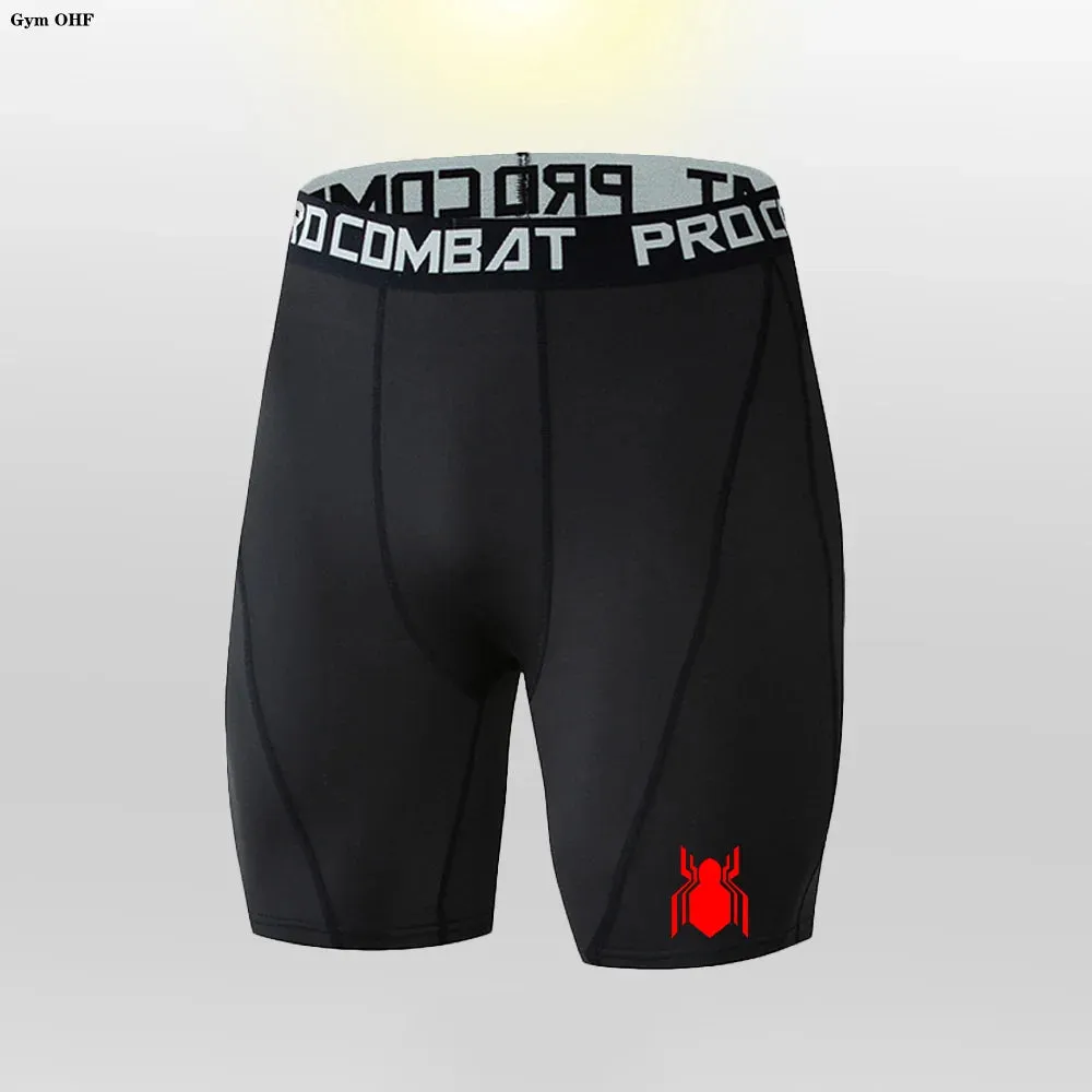 Men's Sports Leggings Fitness Pants Quick Dry Running Cycling Shorts