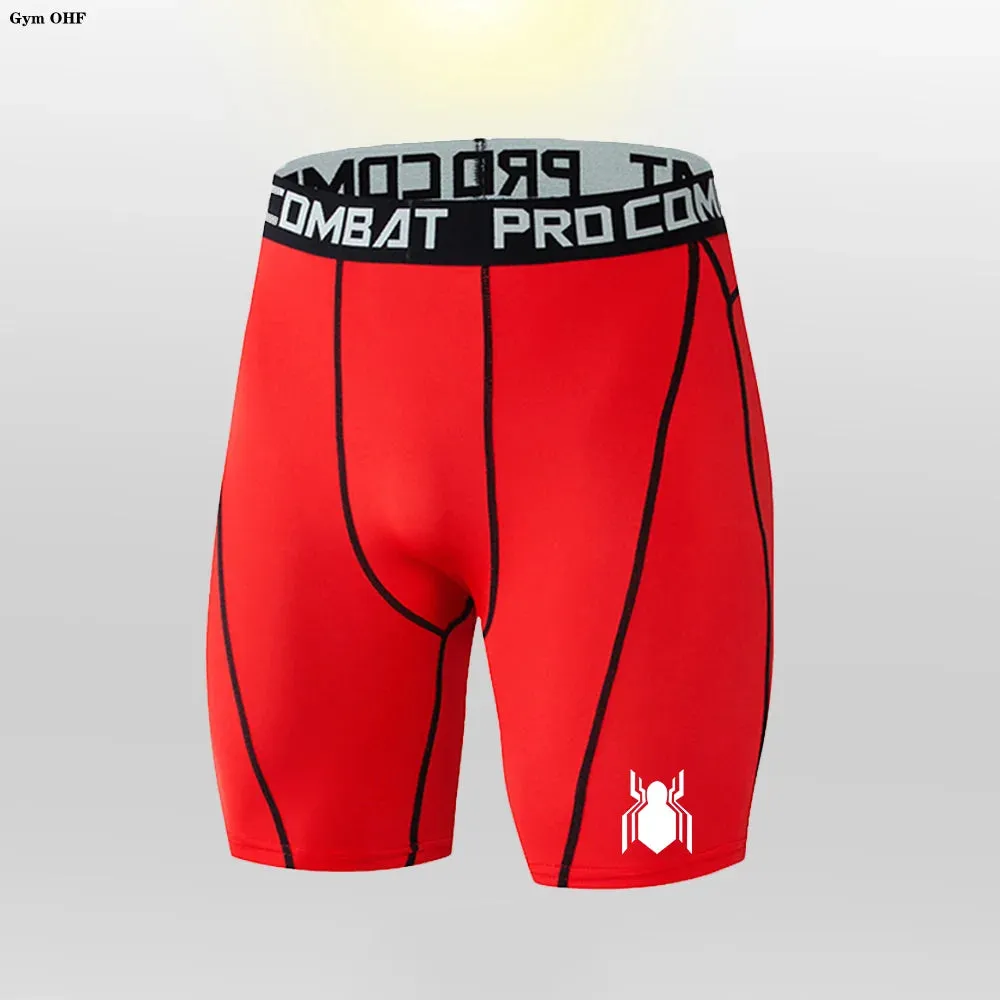 Men's Sports Leggings Fitness Pants Quick Dry Running Cycling Shorts