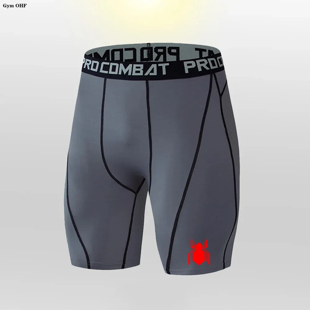 Men's Sports Leggings Fitness Pants Quick Dry Running Cycling Shorts