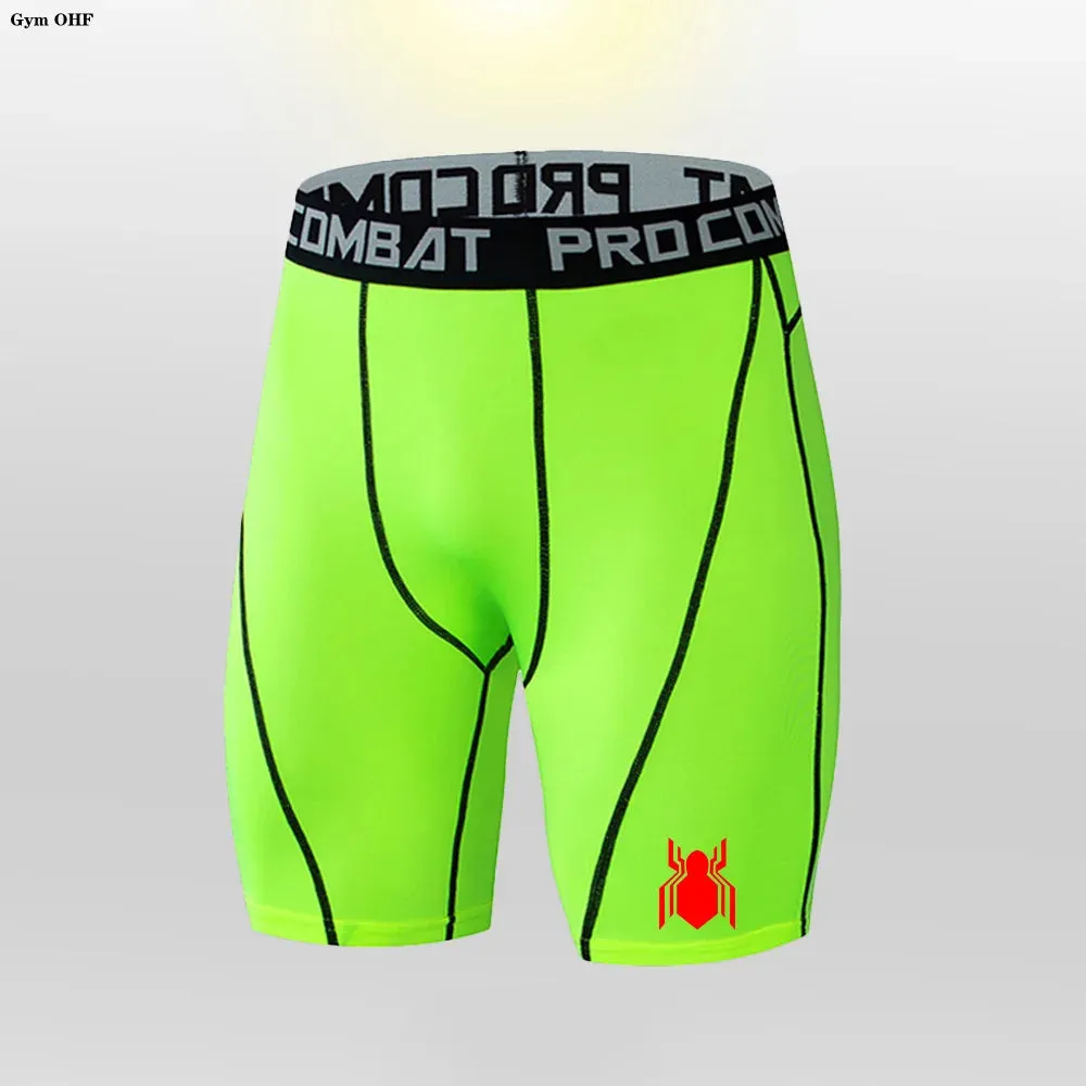 Men's Sports Leggings Fitness Pants Quick Dry Running Cycling Shorts