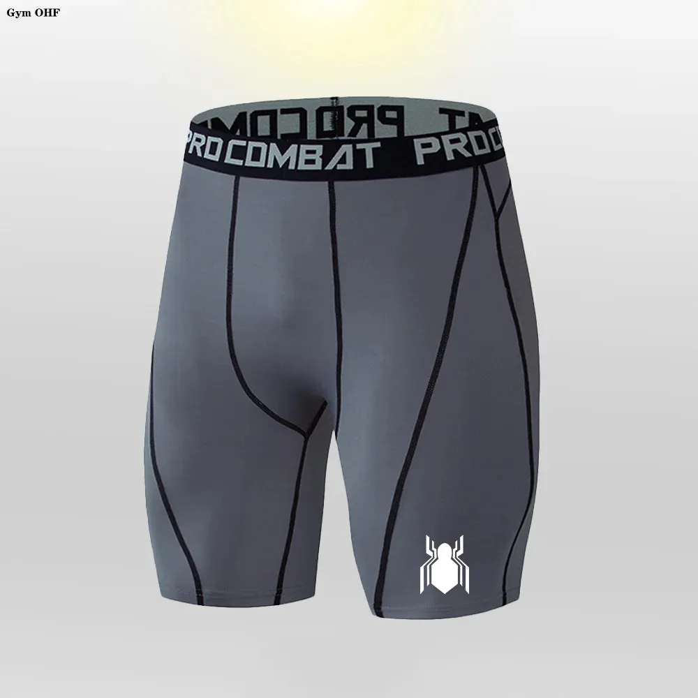 Men's Sports Leggings Fitness Pants Quick Dry Running Cycling Shorts