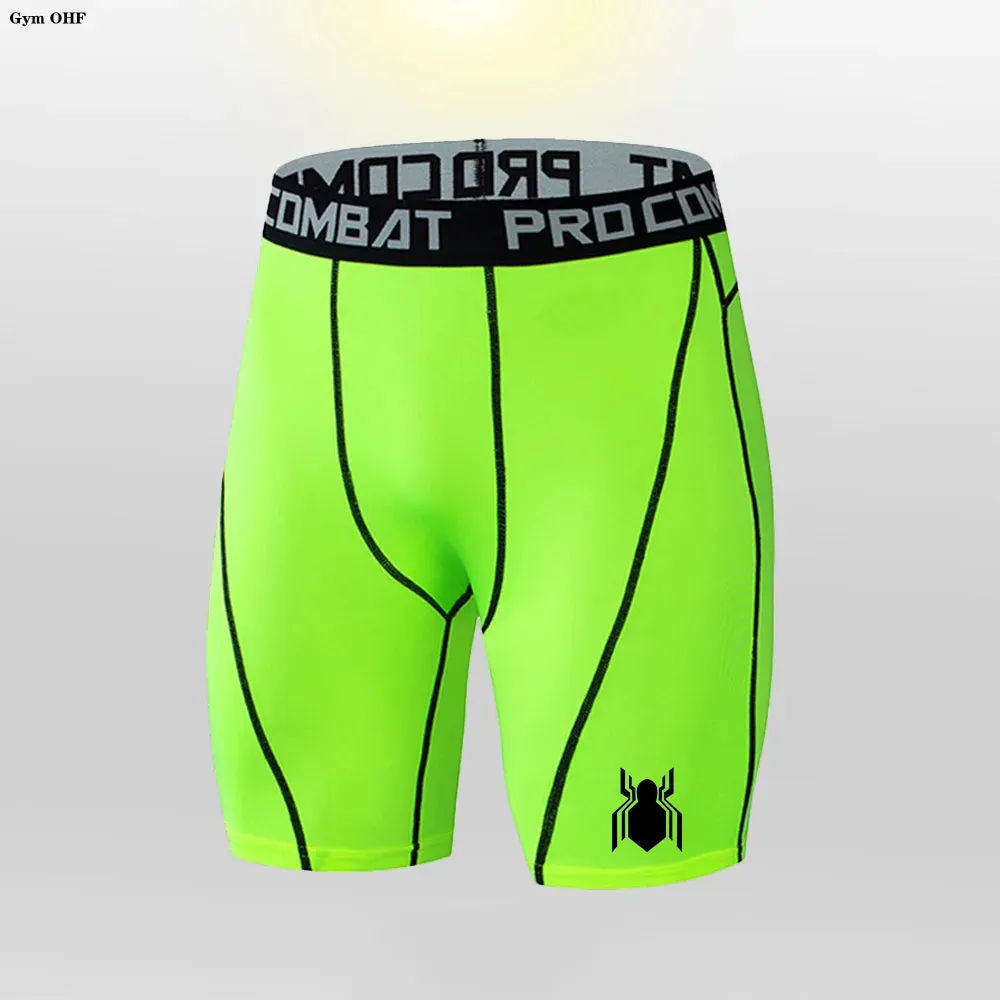 Men's Sports Leggings Fitness Pants Quick Dry Running Cycling Shorts