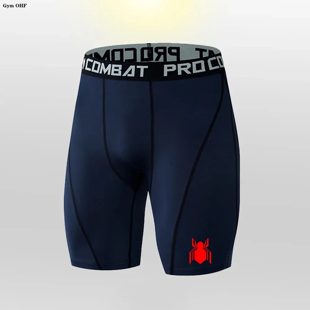 Men's Sports Leggings Fitness Pants Quick Dry Running Cycling Shorts